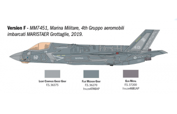 Сборная модель LOCKHEED MARTIN F-35b Military Airplane Lighting Ii 2011
