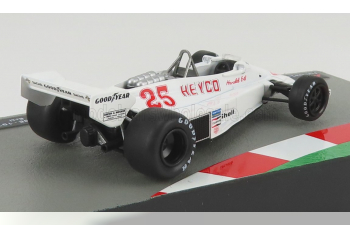 HESKETH F1 308e Heyco №25 Season (1977) Herald Ertl, White