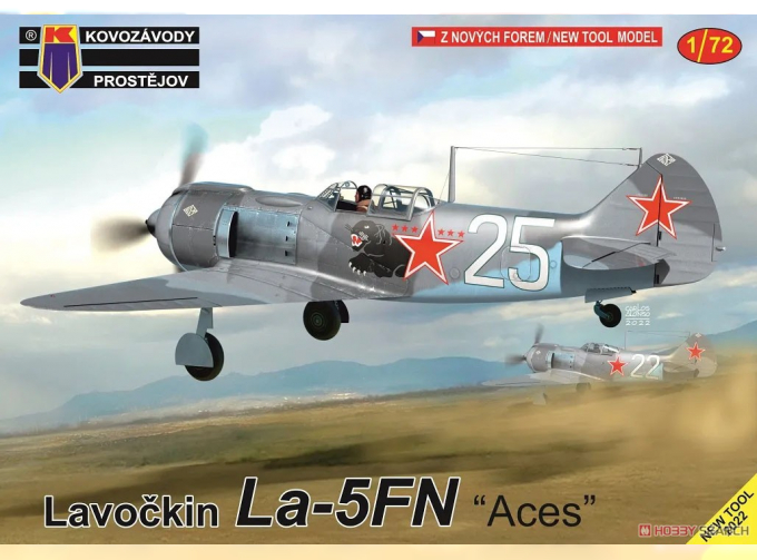 Сборная модель Lavočkin La-5FN "Aces