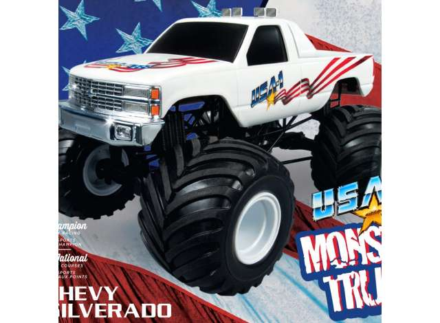 Сборная модель USA-1 Monster Truck 2T, plastic modelkit