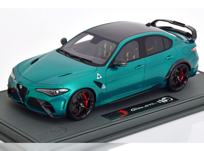 ALFA ROMEO Giulia GTAM, green metallic carbon