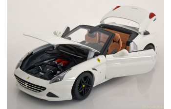 FERRARI New California T Hardtop open (2014), white
