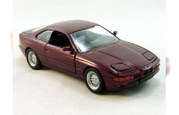 BMW 850i (1995), dark red