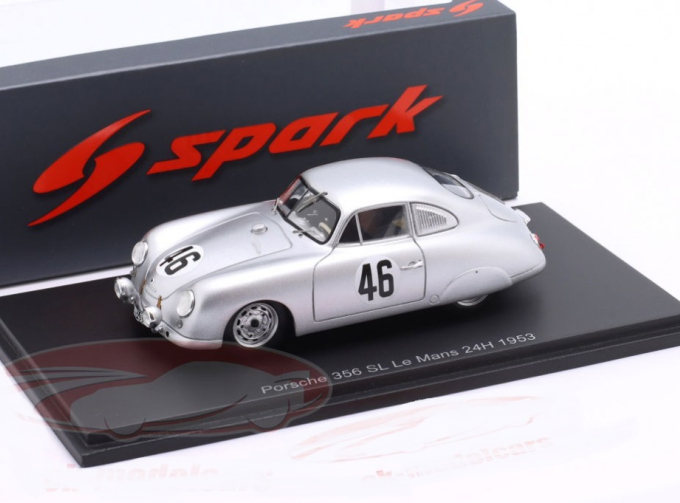 PORSCHE 356 SL №46 24h LeMans Gonzague Olivier, Eugéne Martin (1953)