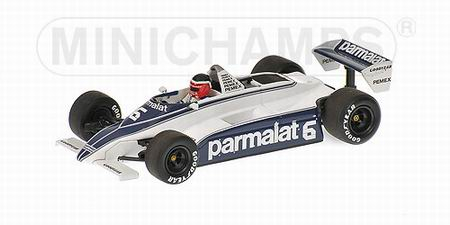 BRABHAM Ford BT49C HECTOR REBAQUE 1981, silver
