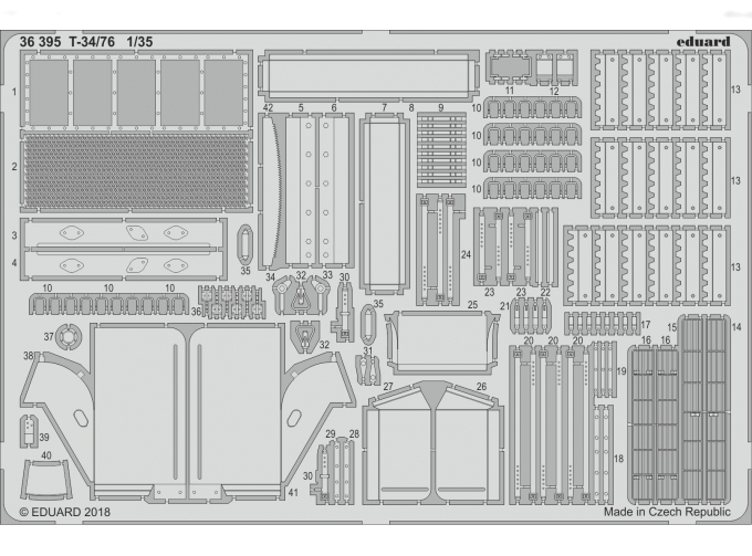 Фототравление для T-34/76