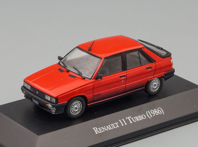 RENAULT 11 Turbo (1986) red