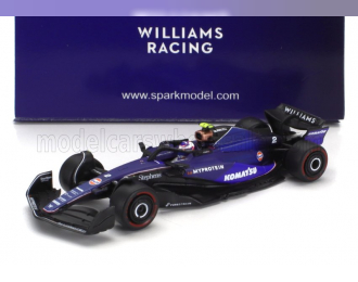 WILLIAMS F1 Fw46 Team Williams Racing №2 Season (2024) Logan Sargeant, 2 Tone Blue