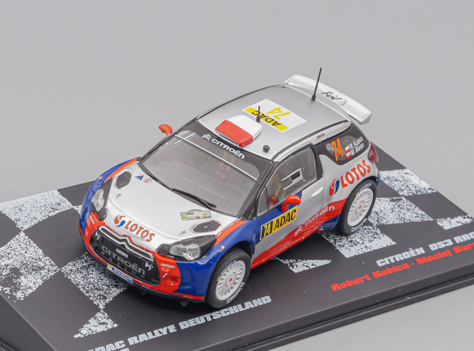 CITROEN DS3 RRC #74 R.Kubica-M.Baran из серии RALLY CARS