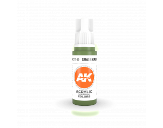 Краска акриловая 3rd Generation Grass Green 17ml