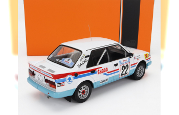 SKODA 130lr N 22 Rally Acropolis (1986) Svatopluk Kvaizar - Jiri Janecek, White Light Blue