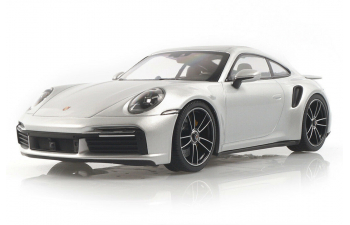 Porsche 992 Turbo S Coupé (2020) (silver met)