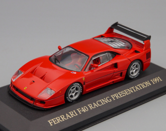 FERRARI F40 Racing Presentation (1991), red