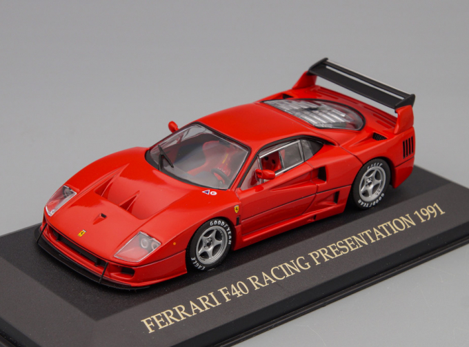 FERRARI F40 Racing Presentation (1991), red