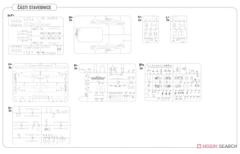 Сборная модель Двойной комбо-набор Overlord: D-Day Mustangs / P-51B Mustang