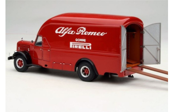 ALFA ROMEO 500 Race Car Transporter Scuderia Alfa Romeo (1950), red