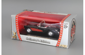 CHEVROLET Corvette (1957), black