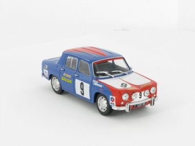 RENAULT 8 Gordini Coupé de 1969, серия Alpine and Renault Sportives 50, красно-синий