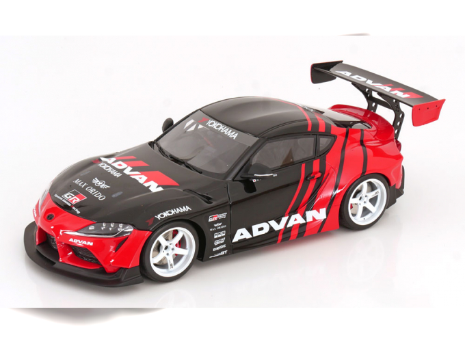 TOYOTA Supra GR Advan (2020), red black