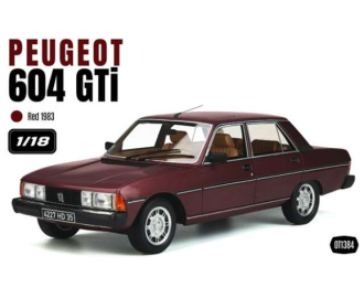 PEUGEOT 604 GTI (1983), red