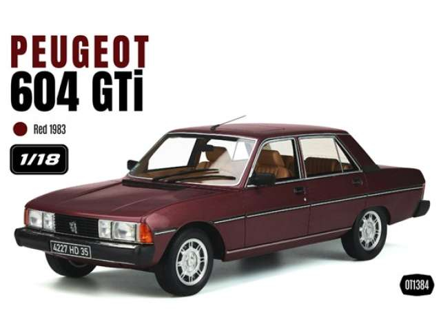 PEUGEOT 604 GTI (1983), red