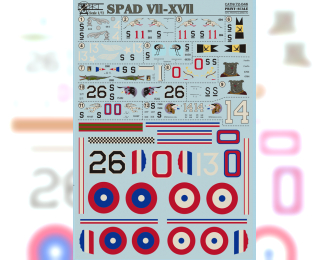 Spad VII-XVII Wet decal