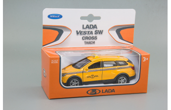 LADA Vesta SW Cross Такси (желтый)