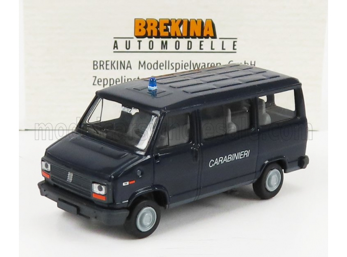 FIAT Ducato Minibus Carabinieri (1981), Blue