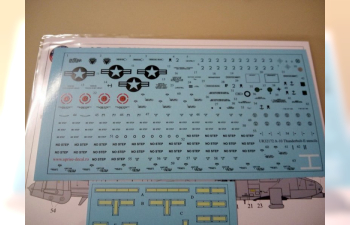 Декаль A-10A Thunderbolt stencils