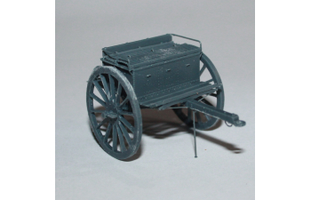 Сборная модель Задний ход зарядного ящика обр. 1900 г,