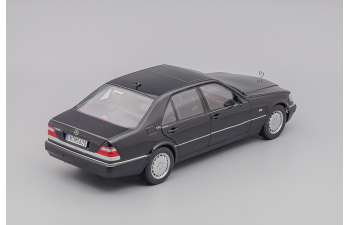 MERCEDES-BENZ S600 (W140) (1997), black