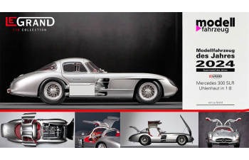 MERCEDES-BENZ 300 SLR Uhlenhaut Coupe, Der Rote (1955), silver