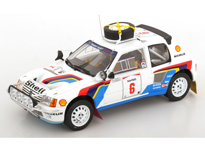 PEUGEOT 205 T16 №6 Safari Rally, Salonen/Harjanne (1985)