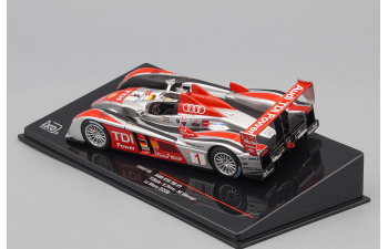 AUDI R10 Tdi 1 LMP1 6th LeMans (Emanuele Pirro - Frank Biela - Marco Werner) 2008, red / silver / black