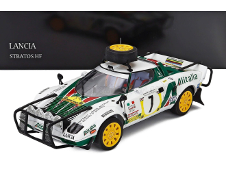 LANCIA Stratos Hf Alitalia (night Version) №7 3rd Rally Safari (1977) Sandro Munari - Piero Sodano, White Green Red