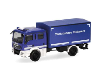 MAN TGM MzKW THW, blue / white
