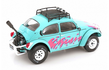 VOLKSWAGEN Beetle Maggiolino All Road (1976), turquoise pink