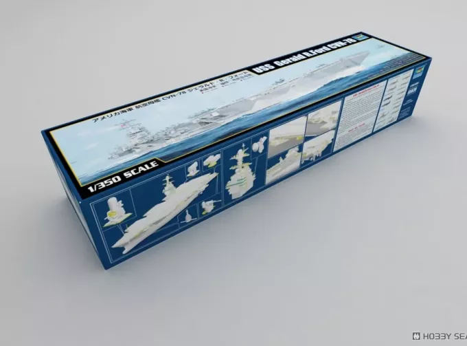 Сборная модель Военный корабль США "Джеральд Р. Форд" CVN-78