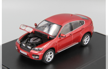 BMW X6 xDrive50i E71 (2008), red