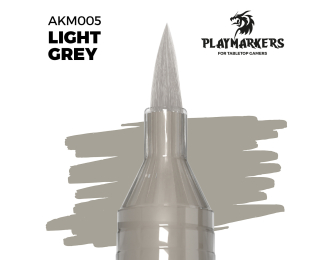 Маркер акриловый PLAYMARKER - Светло-серый / LIGHT GREY – PLAYMARKER