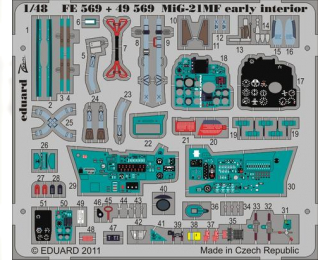 Фототравление MiG 21MF interior