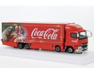MITSUBISHI Fuso Super Great Coca Cola Santa, red