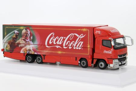MITSUBISHI Fuso Super Great Coca Cola Santa, red