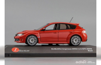 SUBARU Impreza WRX STI 2.5 San Remo europe version (2009), red