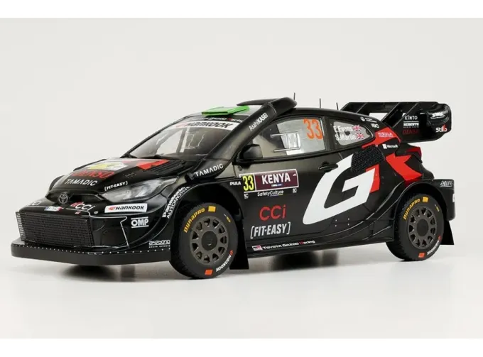 TOYOTA GR Yaris Rally1 #33 Safari Rallye Kenia E.Evans/S.Martin (2025)