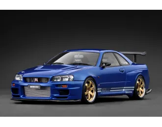 NISSAN TOP SECRET 34GT-R (BNR34), blue metallic
