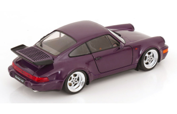 PORSCHE 911 (964) Turbo (1990), purple-metallic