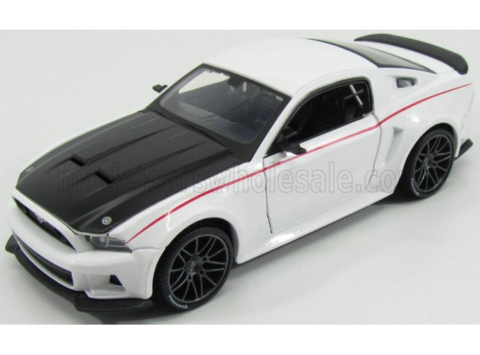 FORD Mustang Coupe Street Racer (2014), White Black