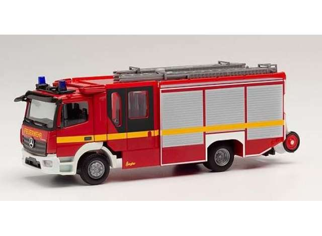 Mercedes Benz Atego Ziegler Z-Cab Feuerwehr, red