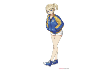 Сборная модель Egg Girls 1966 American Coupe Type B “Amy McDonnell” w/Figure